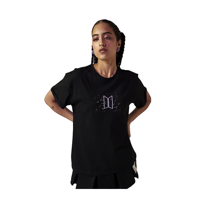 Cotton Printed Relaxed Fit T-Shirt